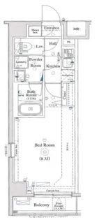 DIPS東十条【4階】の間取り