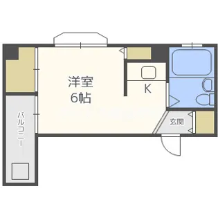 シティヒル【2階】の間取り
