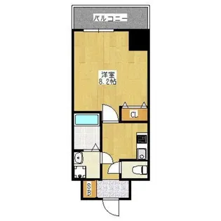 ASTIA西中島II【6階】の間取り