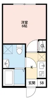 東京都足立区西加平1【アパート】の間取り