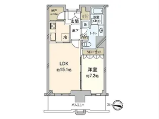 グランフロント大阪オーナーズタワー【7階】の間取り