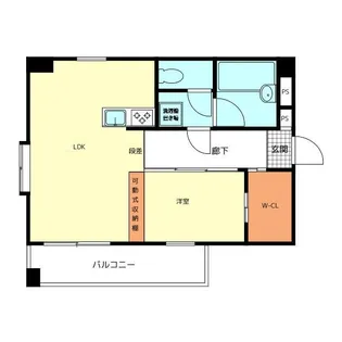 ドミールSASUGA【2階】の間取り