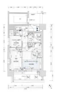 プレサンス ロジェ 高岳東桜【11階】の間取り