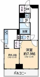 ドメイン入谷ステーションプラザ【8階】の間取り