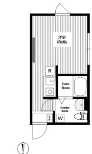 b.o.maison日暮里【3階】の間取り