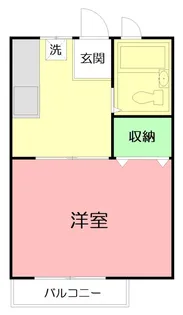 コーポPB【1階】の間取り