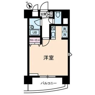 アムス志村【6階】の間取り