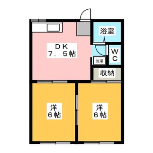 フォーブル小城【1階】の間取り