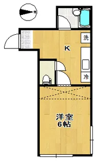 リーベンス柏木【1階】の間取り
