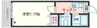 神奈川県横浜市栄区桂町【アパート】の間取り