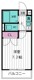 ジュネスKR【2階】の間取り