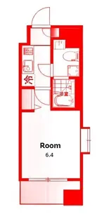 グリフィン横浜・東口参番館【5階】の間取り