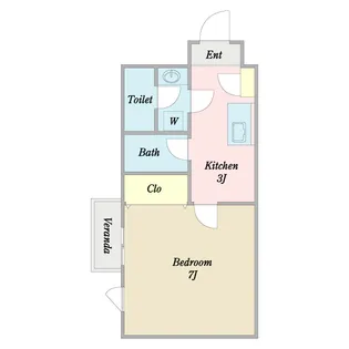 プリミエール和光【3階】の間取り