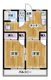 サウスポート【2階】の間取り