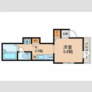 UNO小石川(1F)【1階】の間取り