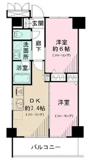 ニューハイム上板橋【9階】の間取り
