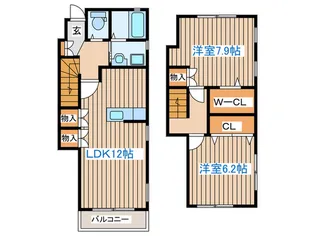 ポルト ラ・フィネの間取り