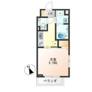 ジョワ桜上水【4階】の間取り