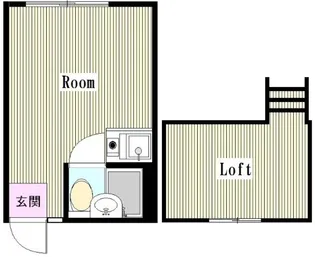 東京都杉並区梅里1【アパート】の間取り