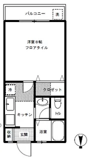 ステージU【2階】の間取り