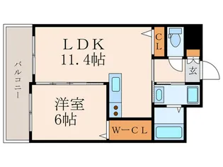 サンシャイン熊本【5階】の間取り