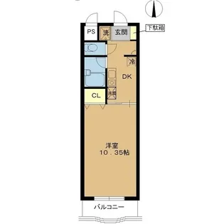 モンシャトー【2階】の間取り