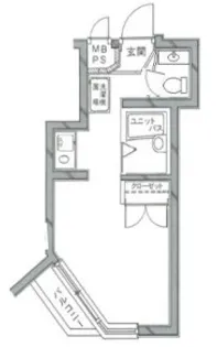 日神パレステージ代田橋の間取り