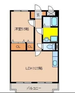 ドルミールYANO【3階】の間取り