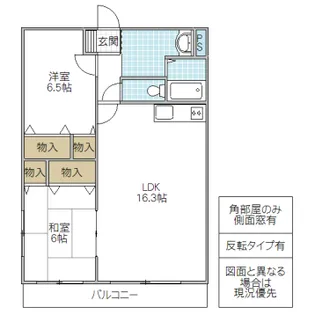 サンヒルズ松代【2階】の間取り