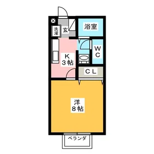 みいと寮あい【2階】の間取り