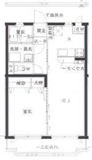 サンフォーラス【3階】の間取り