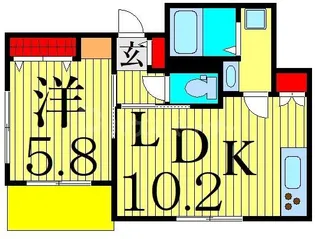 MAISON HATSUNE【1階】の間取り