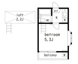 グリーンパレスつつじヶ丘【2階】の間取り