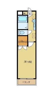 シャルマン草加III【2階】の間取り