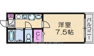 ソーレルヴァン【1階】の間取り