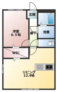agre able【3階】の間取り