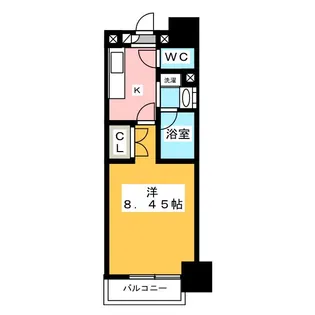タウンライフ今池【3階】の間取り