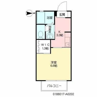 ソシアコート荏隈【2階】の間取り
