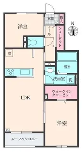 Belle Lead 大倉山【2階】の間取り
