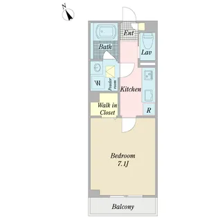 メゾン・ラ・ルーチェ【2階】の間取り