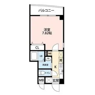 ラ・フォンテ中野【6階】の間取り