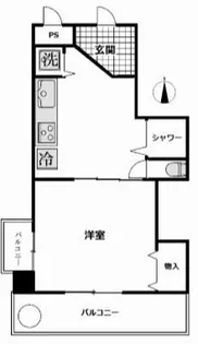 マンション錦糸町【4階】の間取り