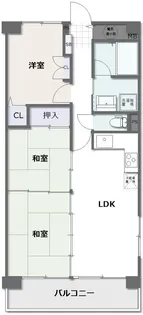 クリーンピア米子加茂町【8階】の間取り