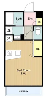 MOMOKI【2階】の間取り