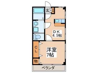 パ-クシャト-【1階】の間取り