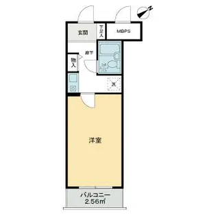 ライオンズマンション東村山第3【4階】の間取り