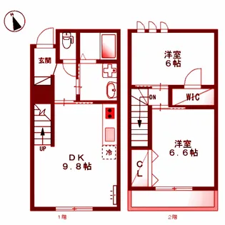 ヘリクリサムの間取り