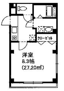 ランプリール【2階】の間取り