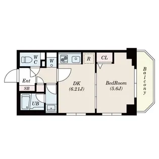 エムエー大口マンション【4階】の間取り