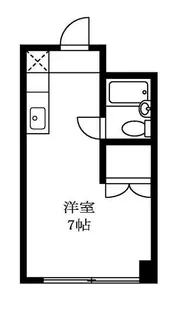 ハイムタナベ【1階】の間取り